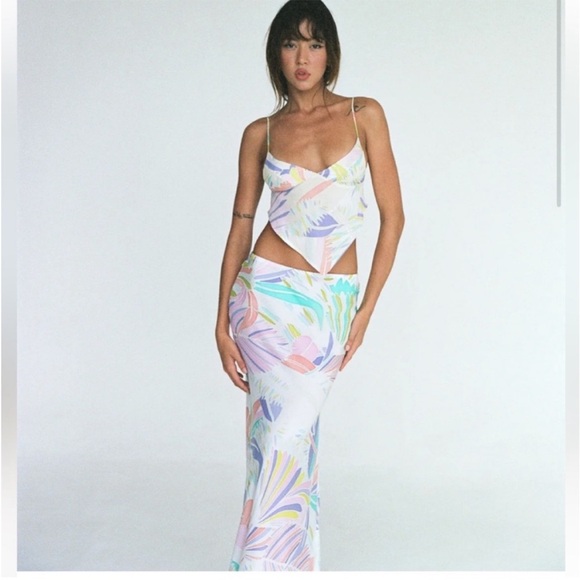 Sexy INDAH matching skirt set